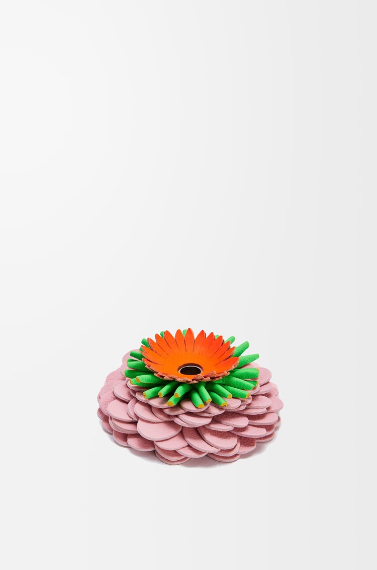 LOEWE フラワー ダイス (クラシックカーフスキン) ライトキャンディー