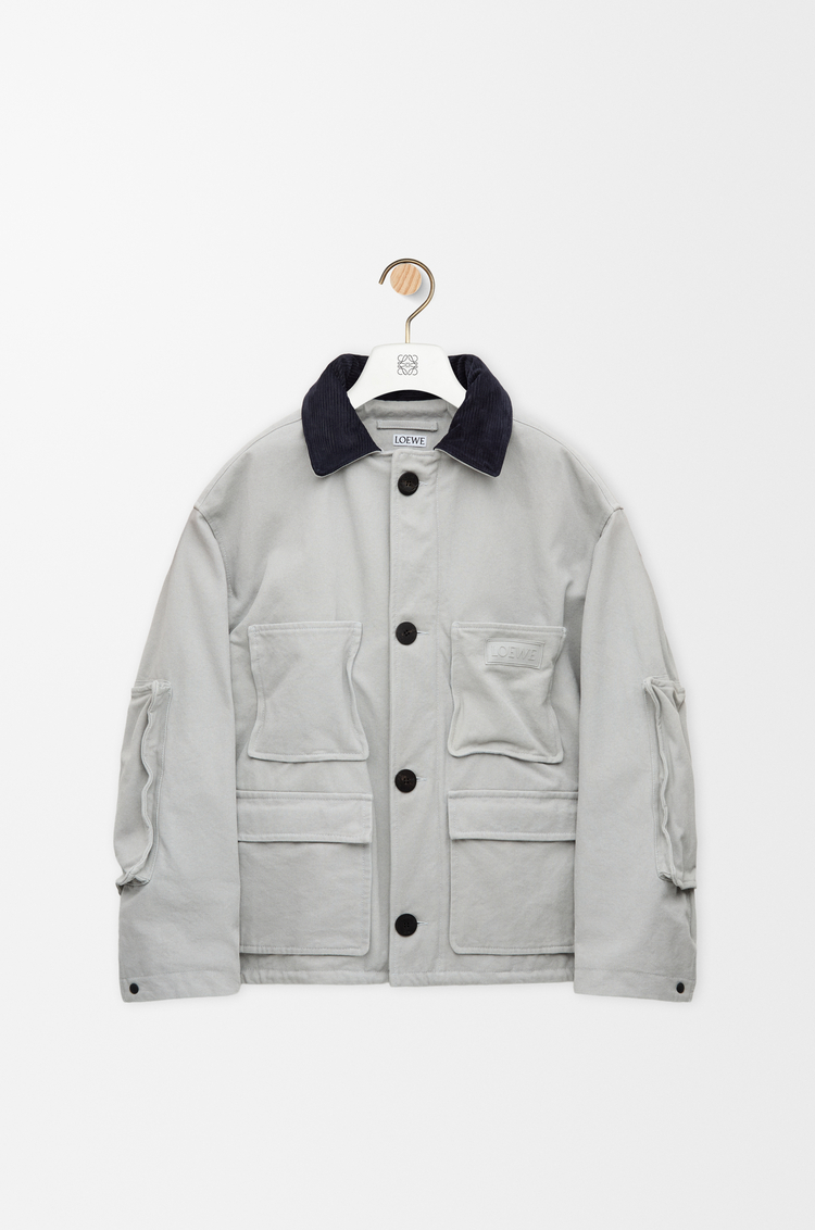 LOEWE Jacket in cotton Grey