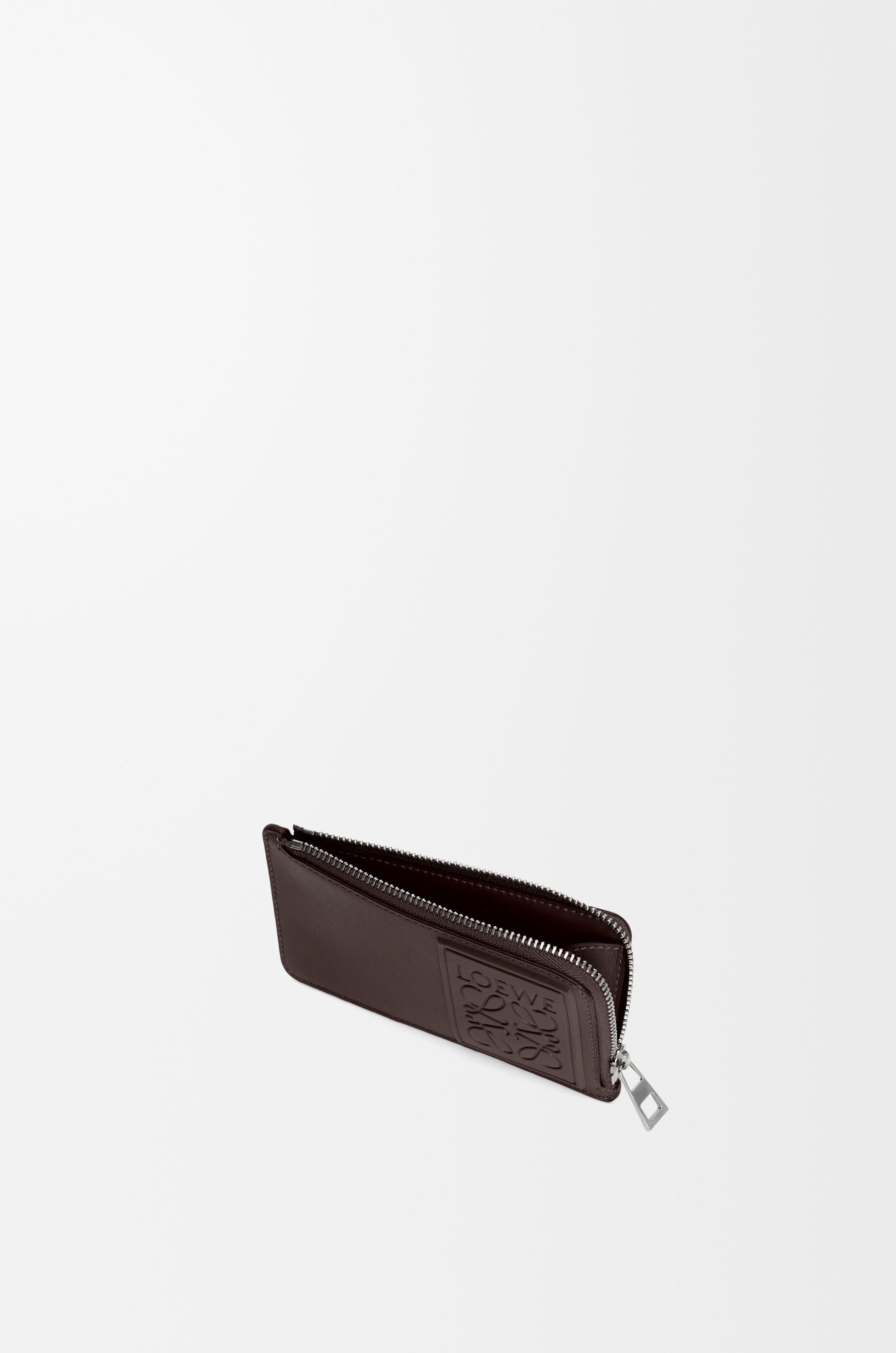 コインカードホルダー（サテンカーフ） ブラウン - LOEWE