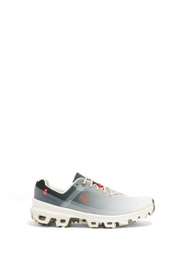LOEWE Cloudventure running shoe in nylon Gradient Khaki
