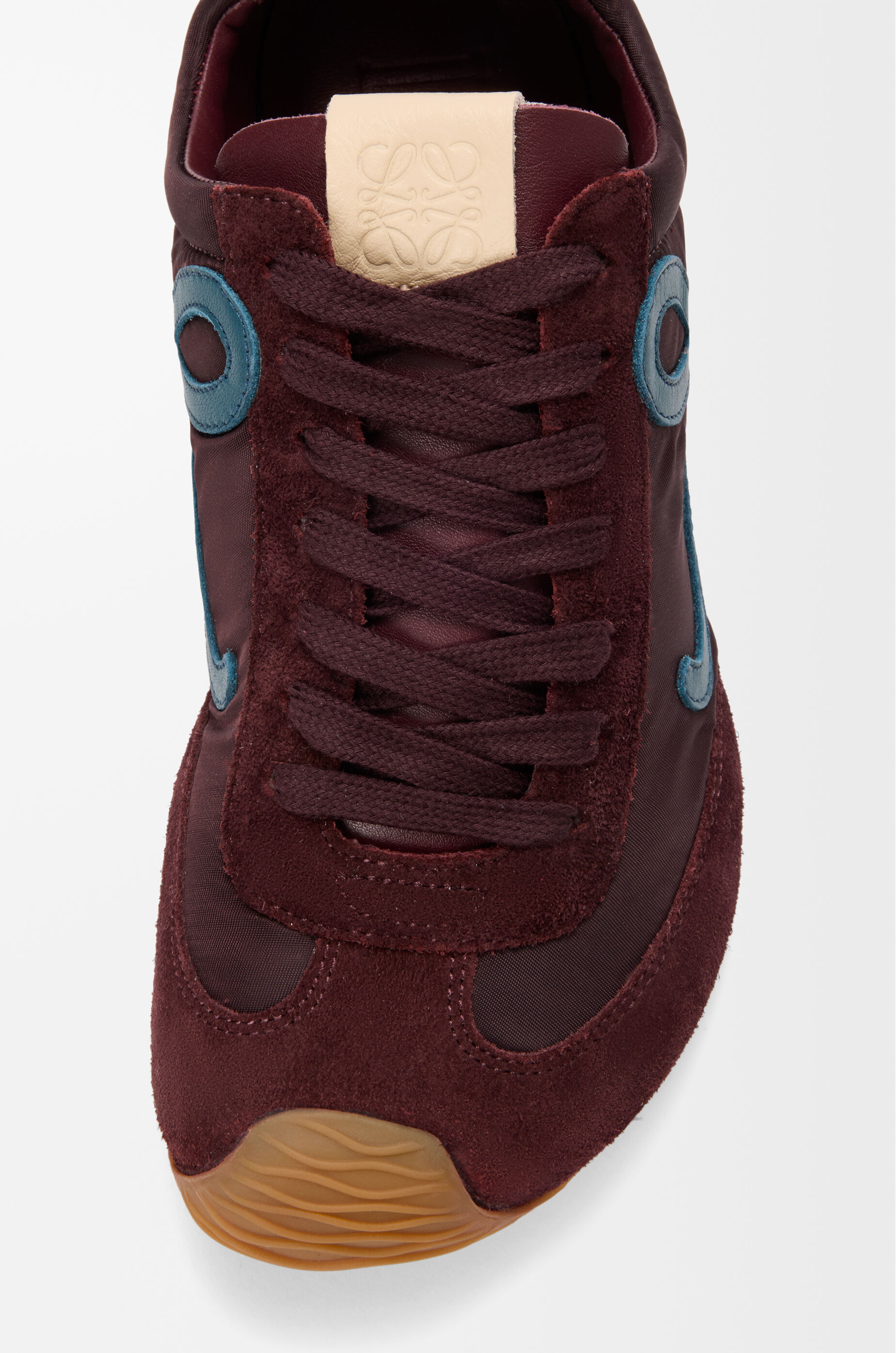 Ballet Runner 2.0 in nylon and calfskin Red - LOEWE