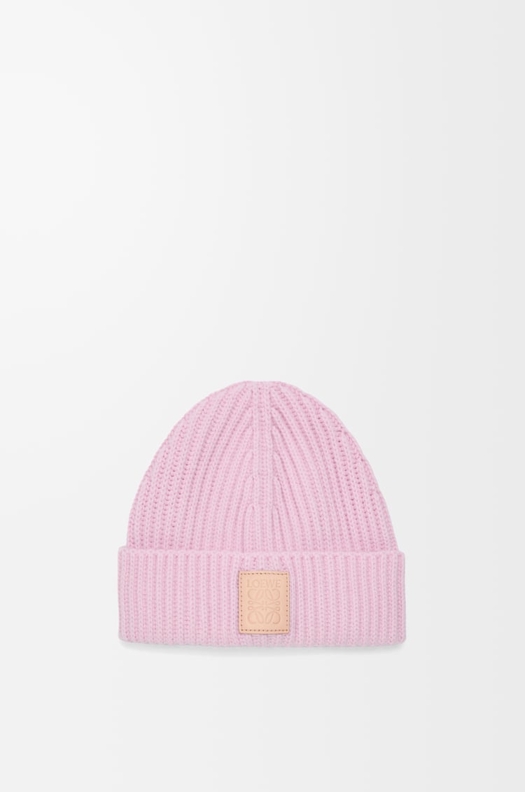 LOEWE Beanie in cashmere Light Pink