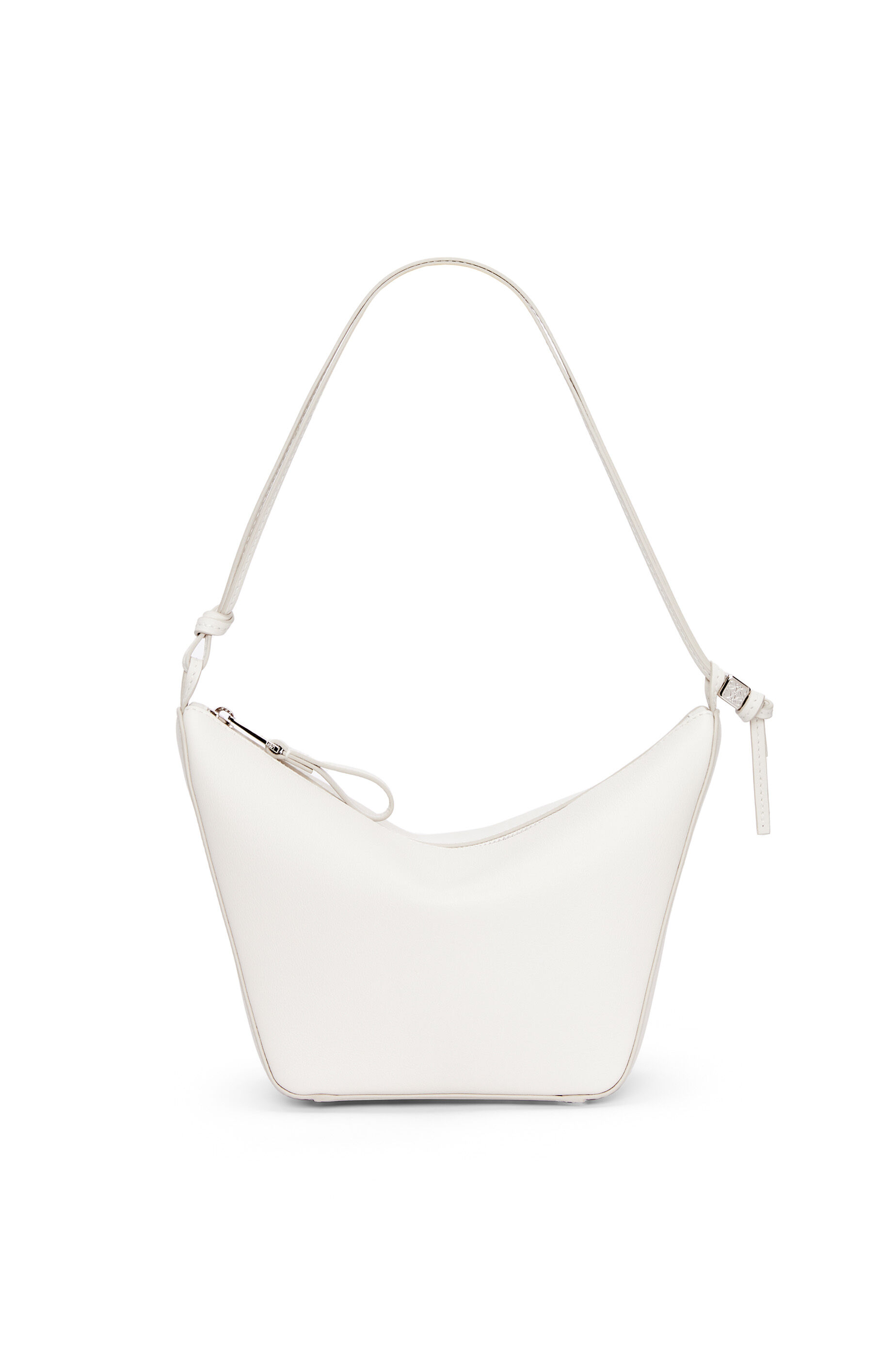 Mini Hammock Hobo Bag aus klassischem Kalbsleder Schwarz LOEWE