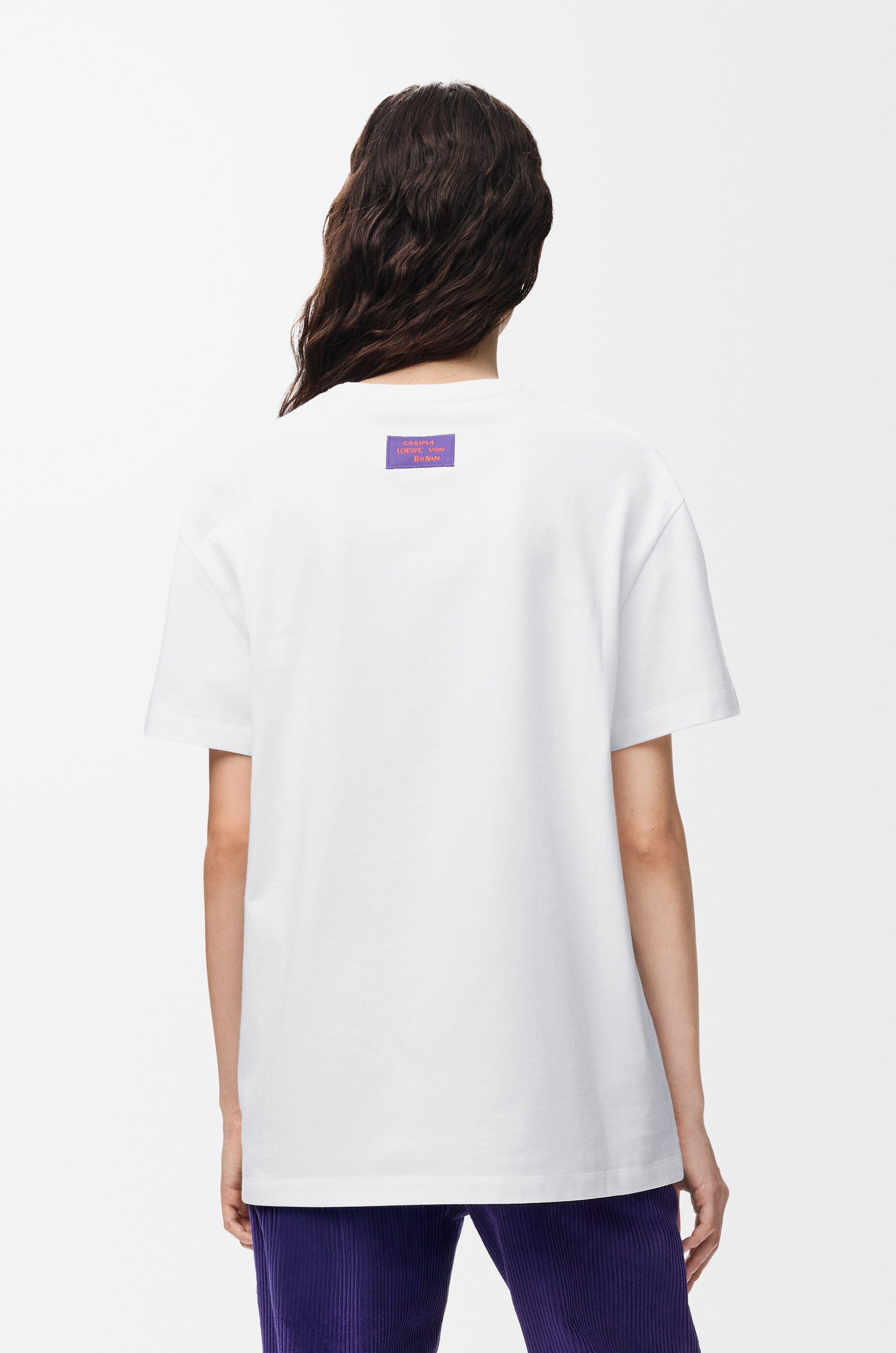 リラックスフィット Tシャツ（コットン） ホワイト - ロエベ 日本 公式