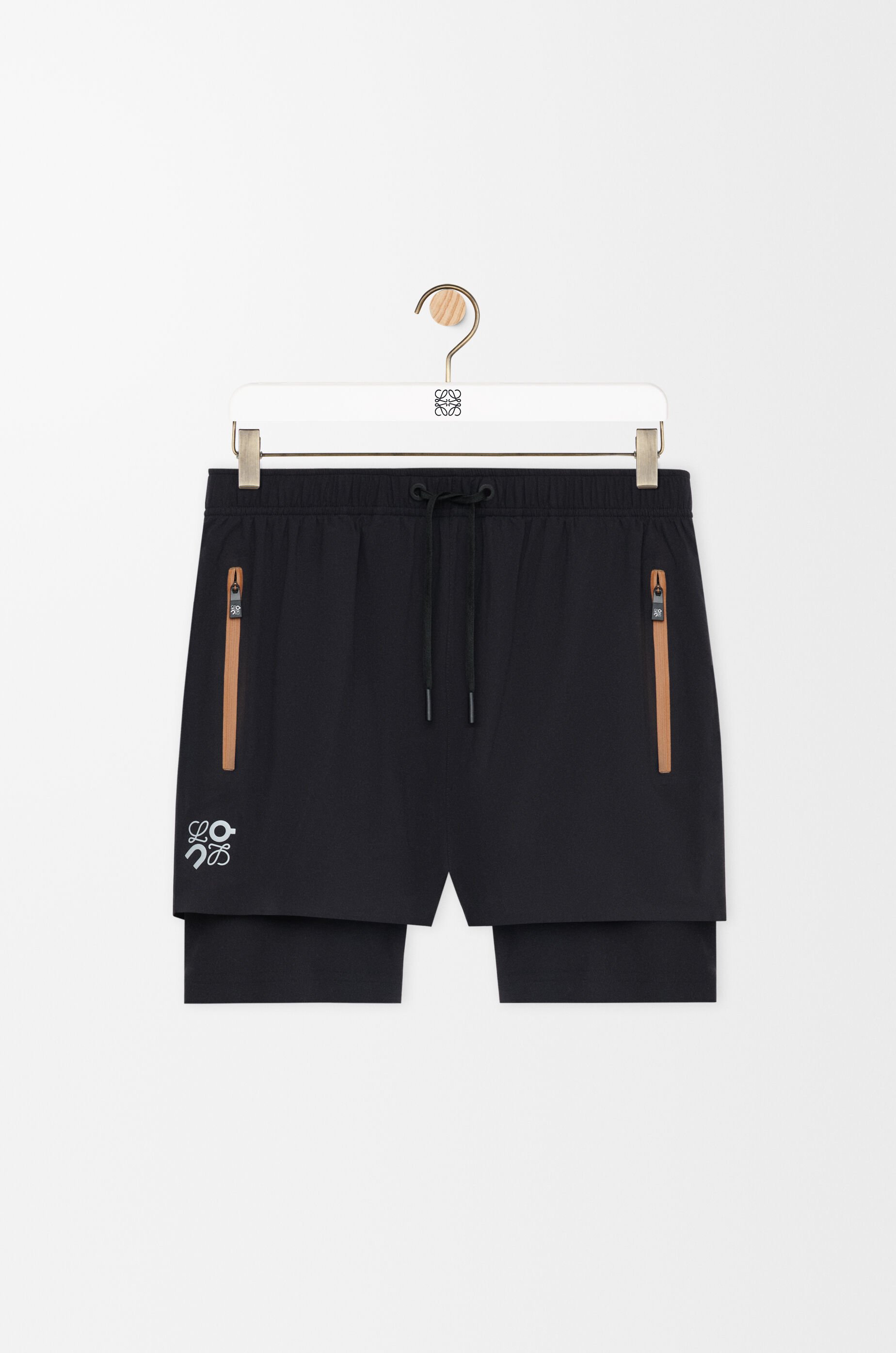 完璧わいふによる パフォーマンス ショーツ（テクニカルシェル） LOEWE - ブラウン パンツ