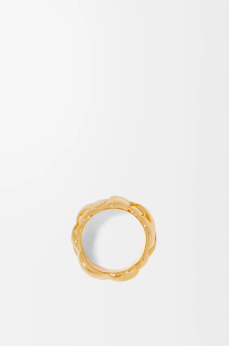 LOEWE Bague Nest en argent sterling Doré