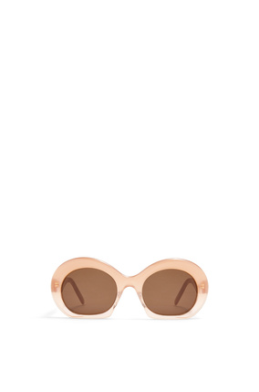 LOEWE Halfmoon sunglasses in acetate Gradient Rose/Gold plp_rd