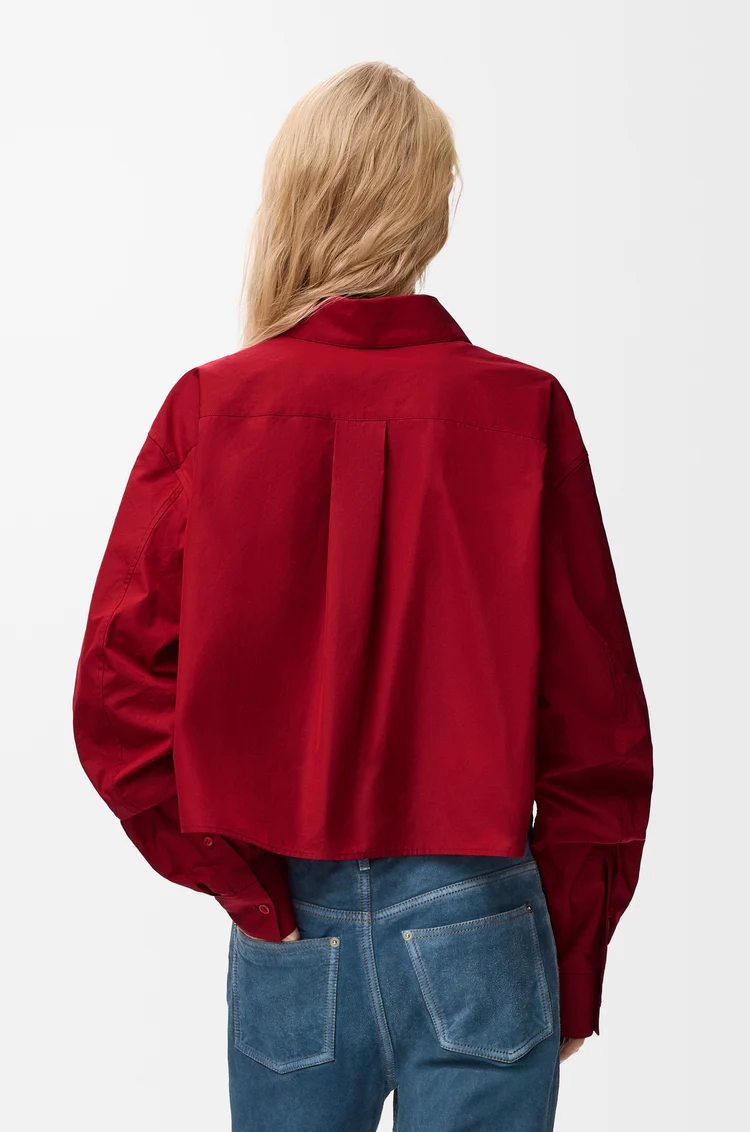 LOEWE Shirt in cotton Red