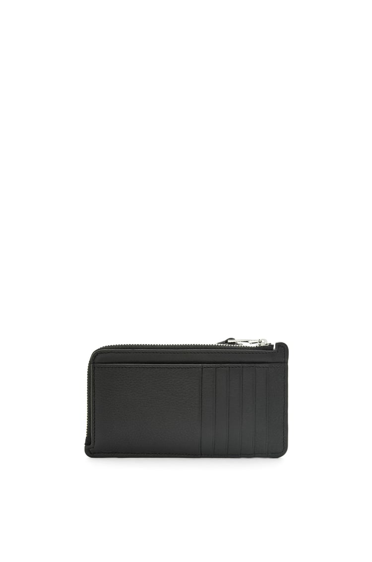 LOEWE Puzzle long coin cardholder in classic calfskin Black