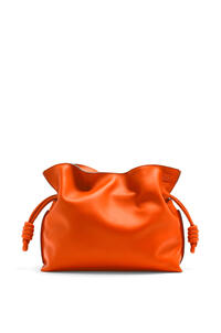LOEWE Flamenco clutch in nappa calfskin Orange pdp_rd