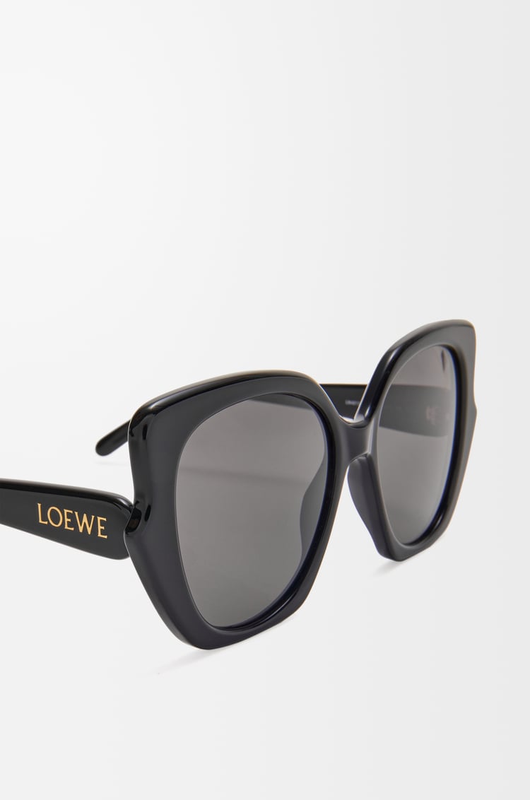 LOEWE Fantasy 超薄太陽眼鏡 黑色