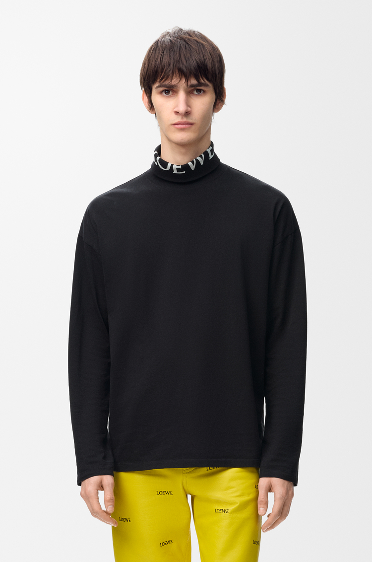 LOEWE Top in cotton Black
