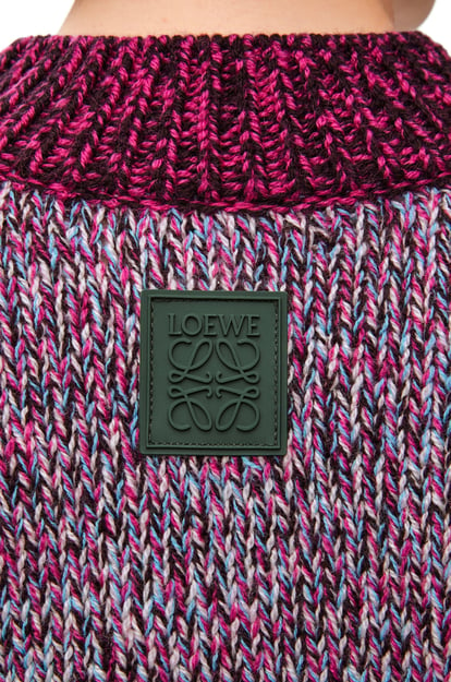 LOEWE Jersey en lana Rosa/Multicolor plp_rd