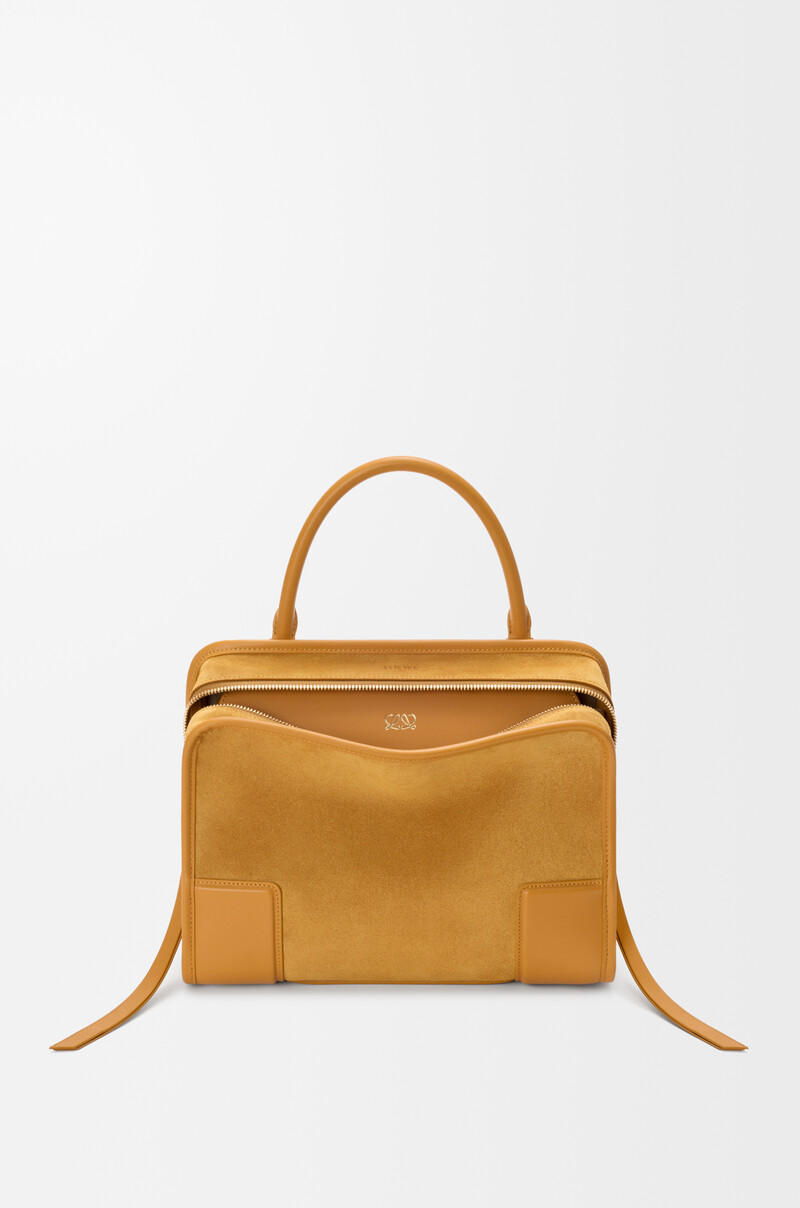 Medium Amazona 180 bag in suede by LOEWE