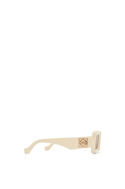 LOEWE Rectangular sunglasses in acetate Ivory plp_rd