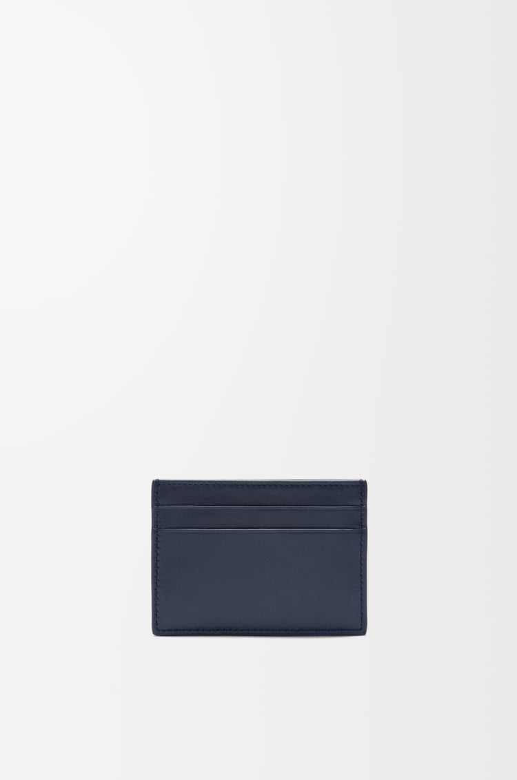 LOEWE Tarjetero Anagram Puffer en piel napa de ternera Azul Marino