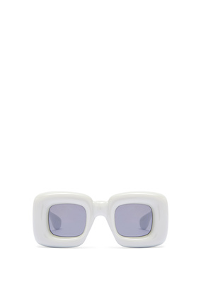 LOEWE Gafas de sol Inflated montura rectangular en acetato  Gris