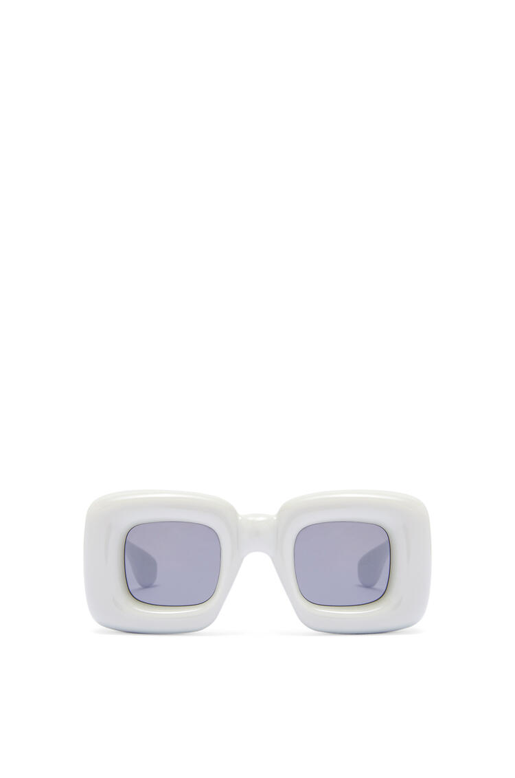 LOEWE Gafas de sol Inflated montura rectangular en acetato  Gris