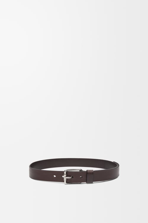 LOEWE Cinturón Roller Curve en piel de ternera Puro Oscuro/Paladio Vintage plp_rd