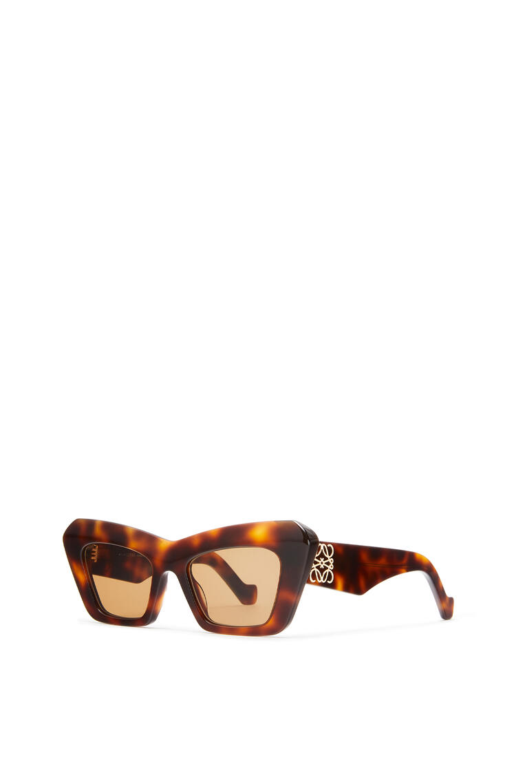LOEWE Cateye sunglasses in acetate Brown Havana