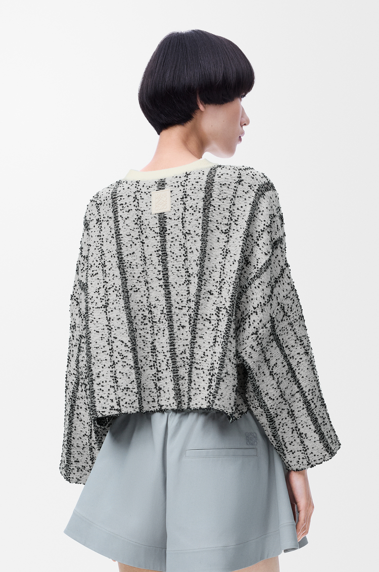 LOEWE Jersey en lana Blanco/Negro
