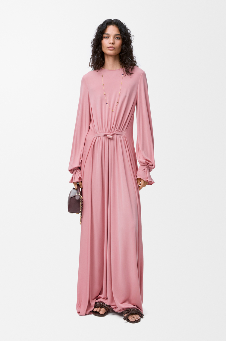LOEWE Robe en viscose Rose