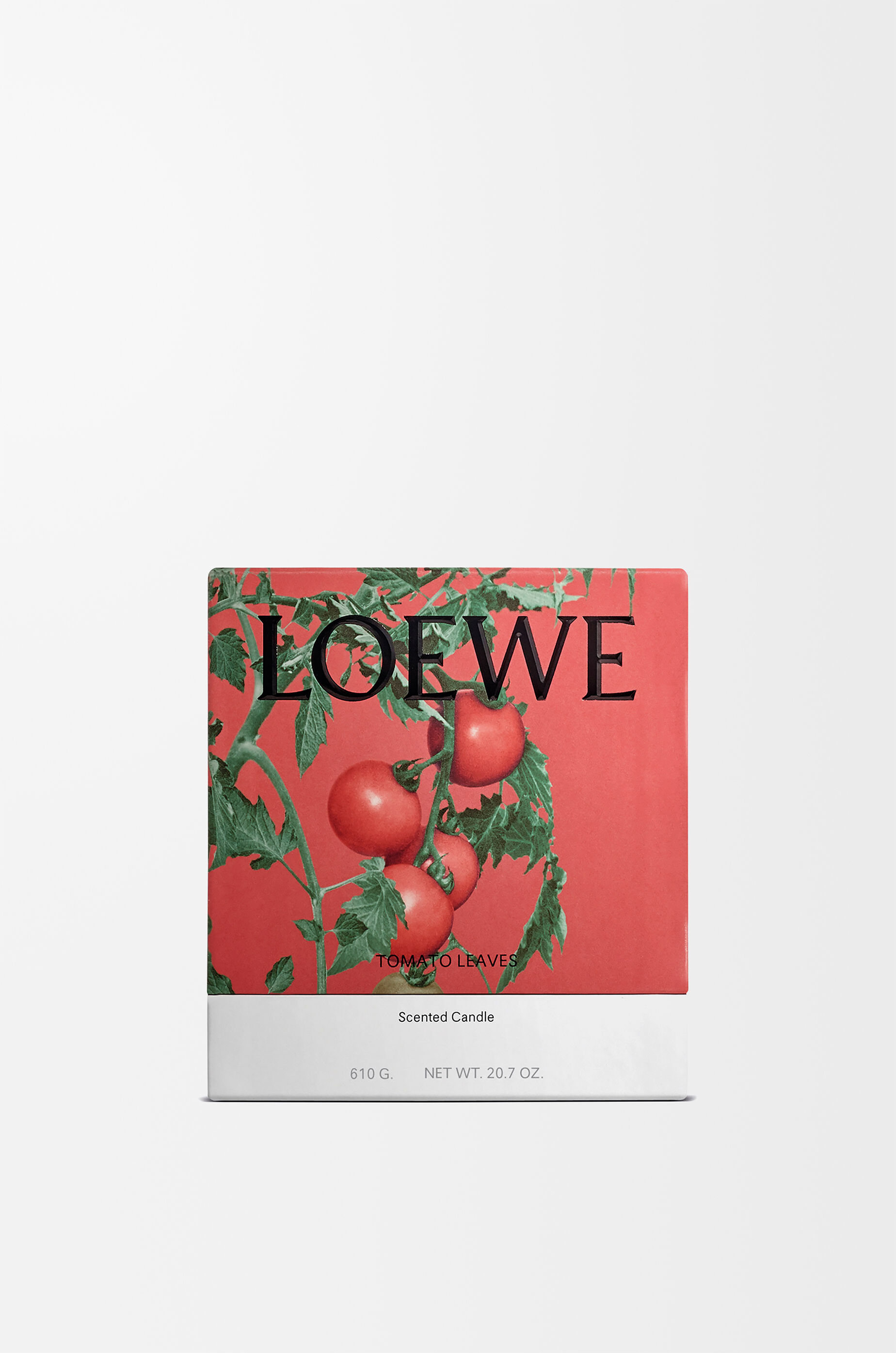 トマトリーフ キャンドル ミディアム レッド - LOEWE