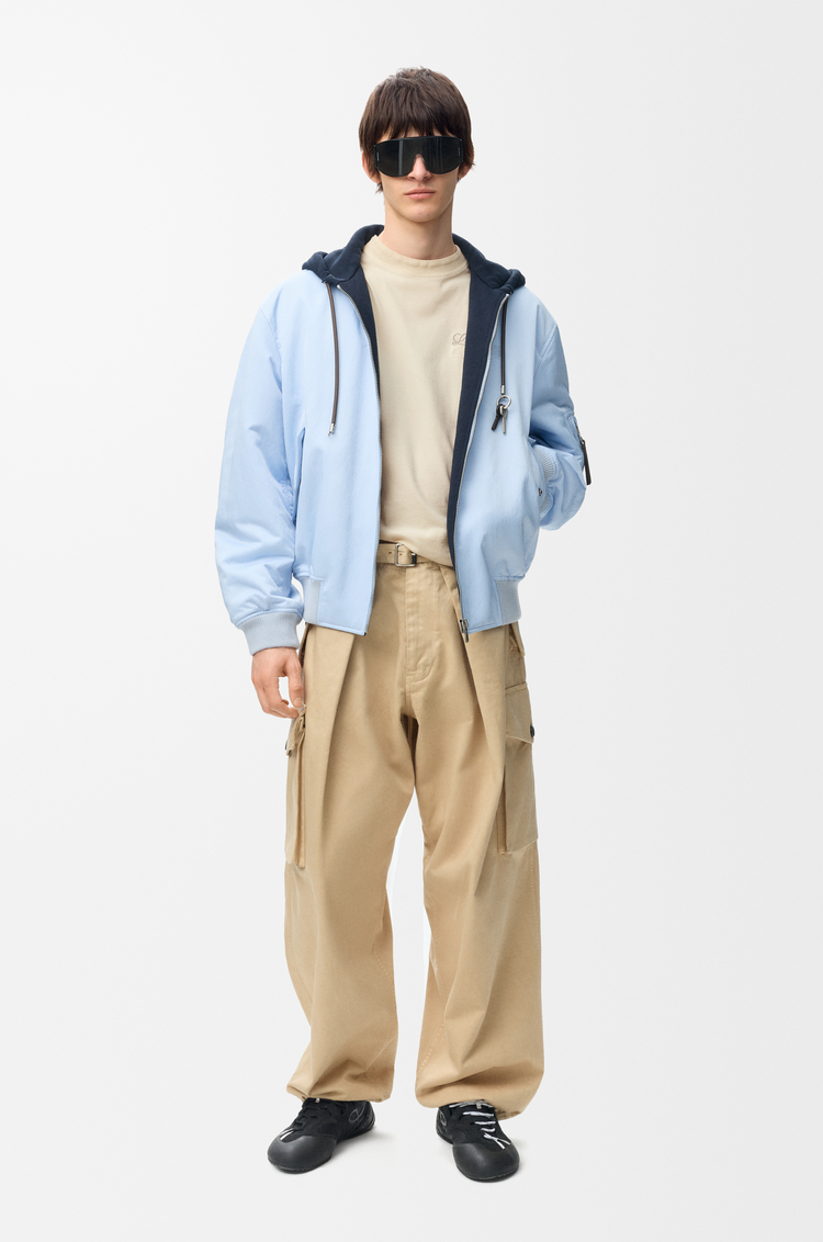 LOEWE Regular fit T-shirt in cotton Beige
