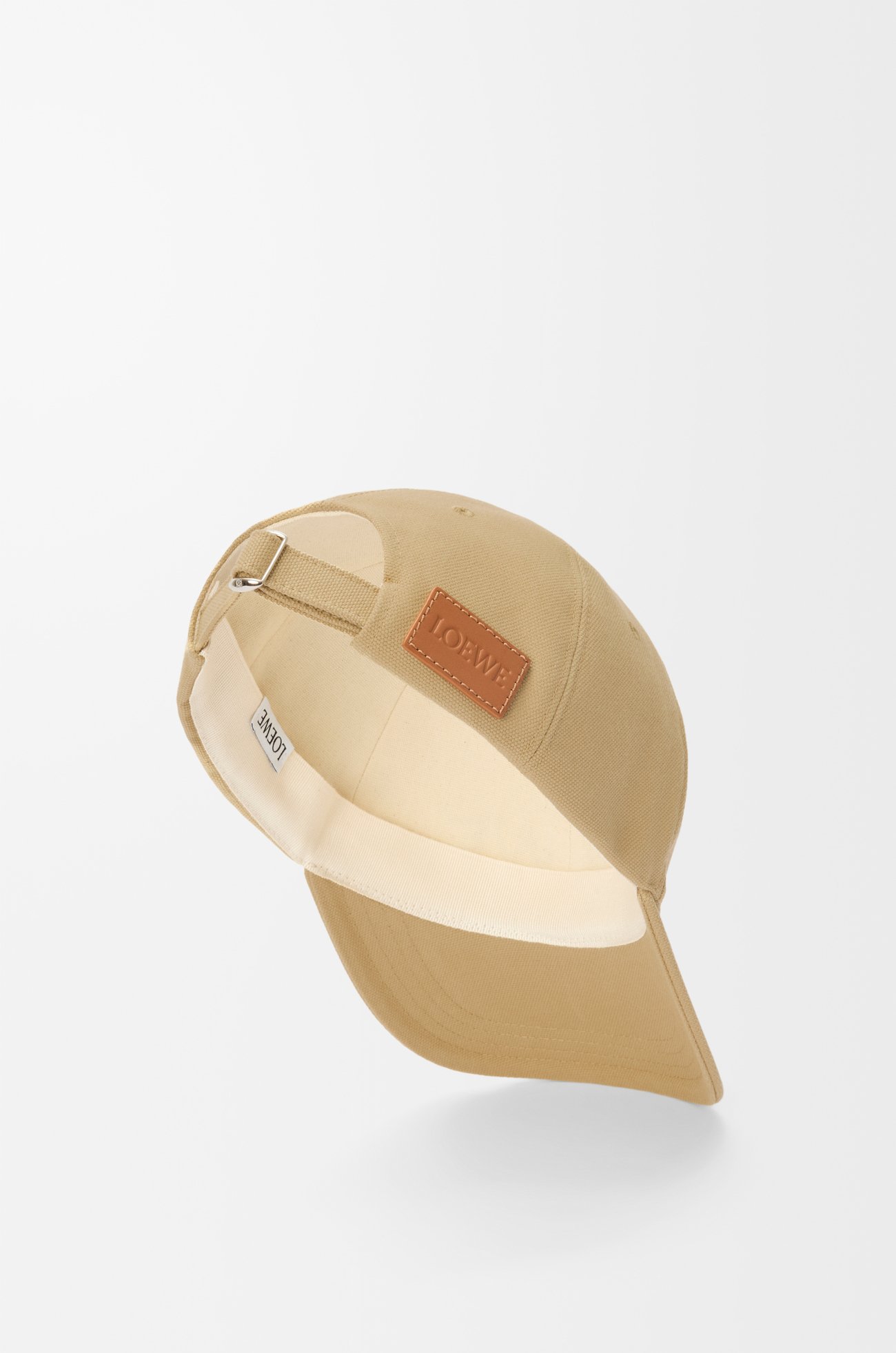 LOEWE 帆布 LOEWE 鴨舌帽 沙色