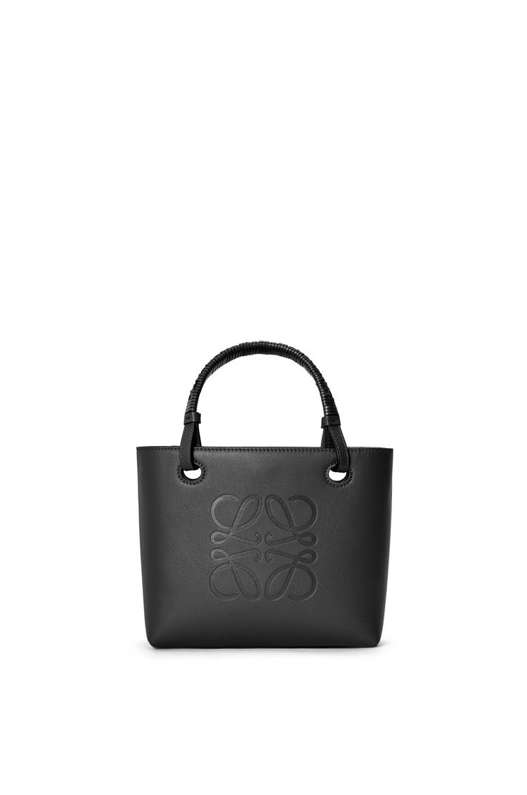 Loewe - Anagram Black Leather Cut Out Tote