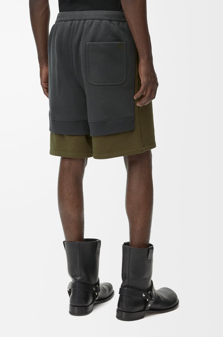 LOEWE ショーツ（コットン） Khaki Green/Anthracite