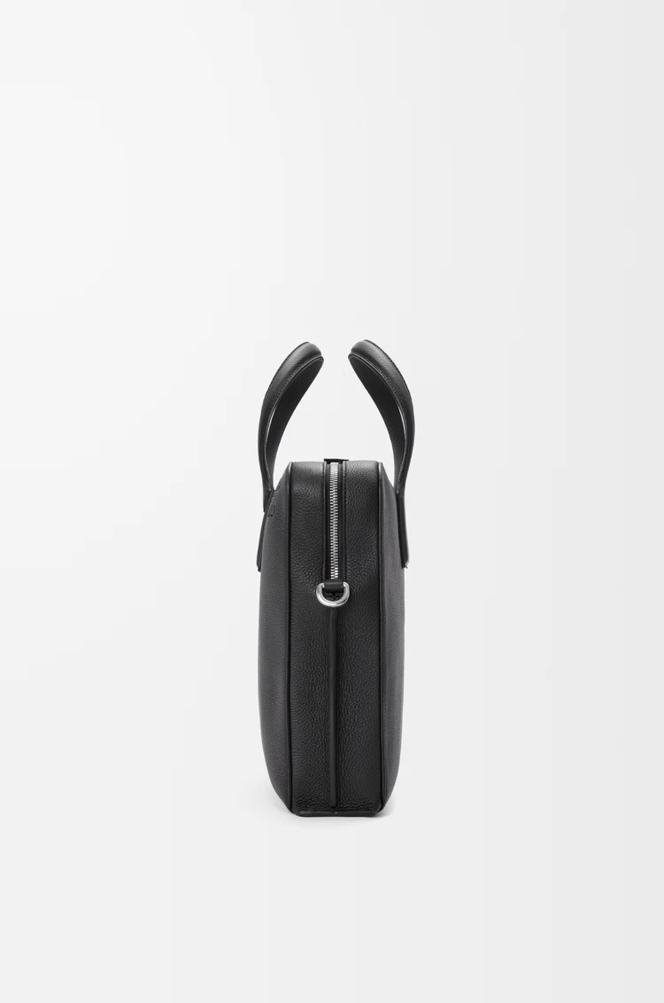 LOEWE Maletín Goya en piel de ternera Negro
