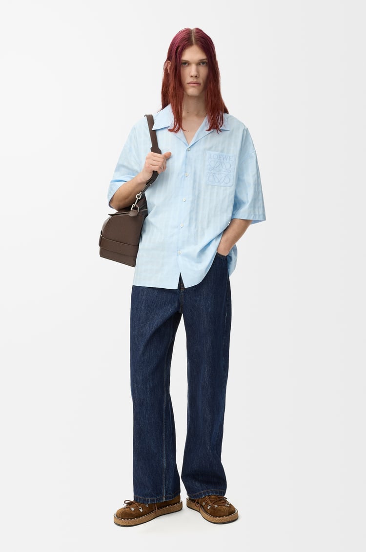 LOEWE 棉质牛仔裤 原色单宁
