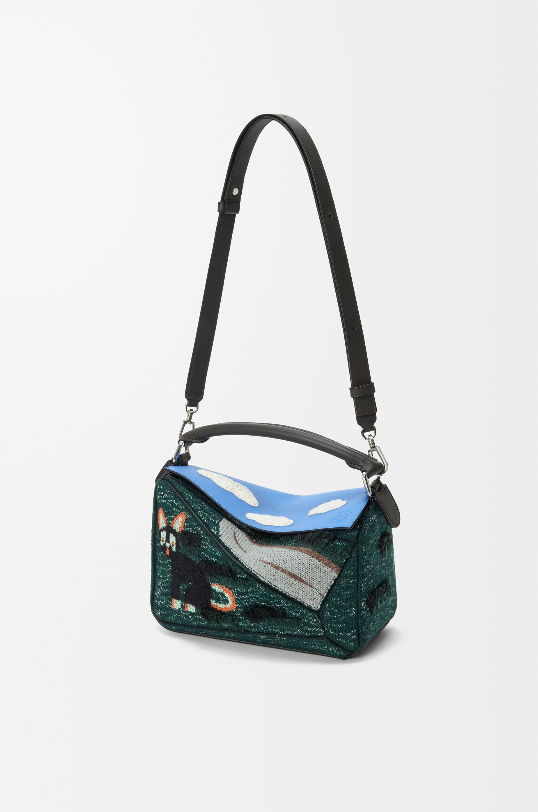 フューチャリスト キャット パズルバッグ スモール（エンブロイダリー