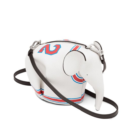 LOEWE Elephant Loewe 22 Mini Bag Soft White/Red LOEWE Elephant Loewe 22 Mini Bag Soft White/Red all