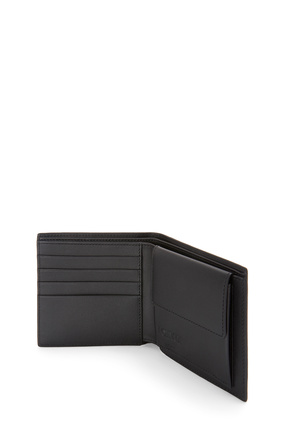 LOEWE Bifold coin wallet in soft grained calfskin Anthracite plp_rd