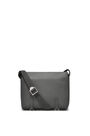 LOEWE Military Messenger bag in soft grained calfskin Anthracite