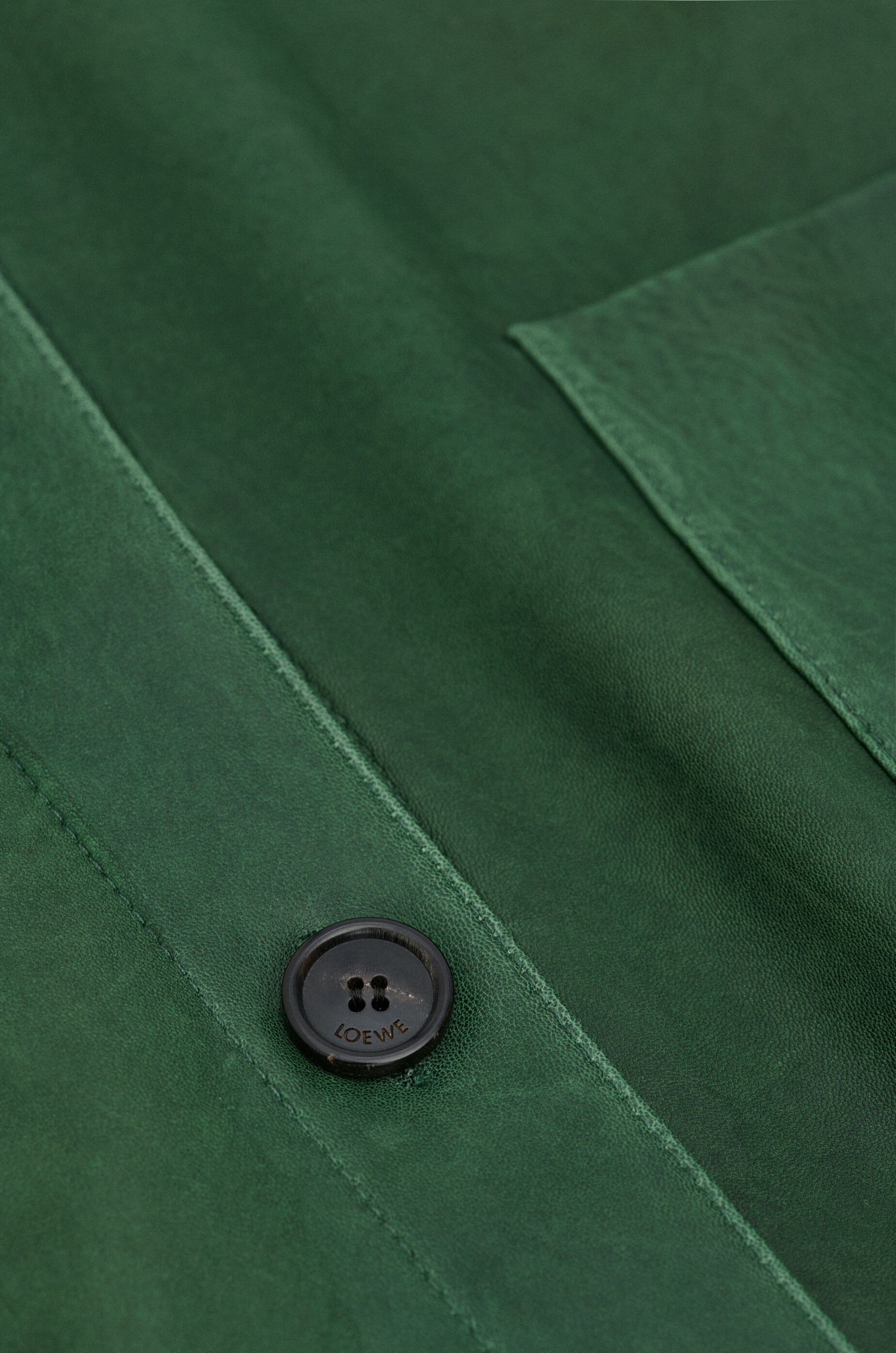 ターンアップ ジャケット（ナパラム） グリーン - LOEWE Japan