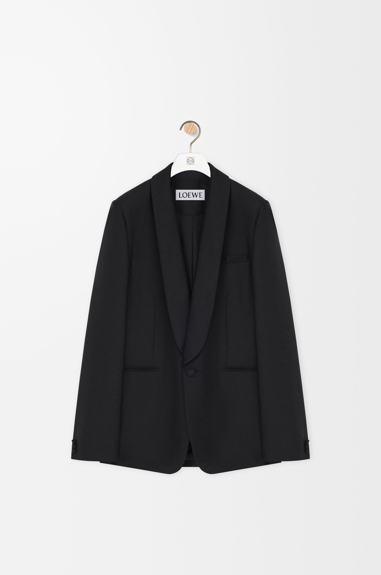 LOEWE ジャケット（ウール&シルク） ブラック