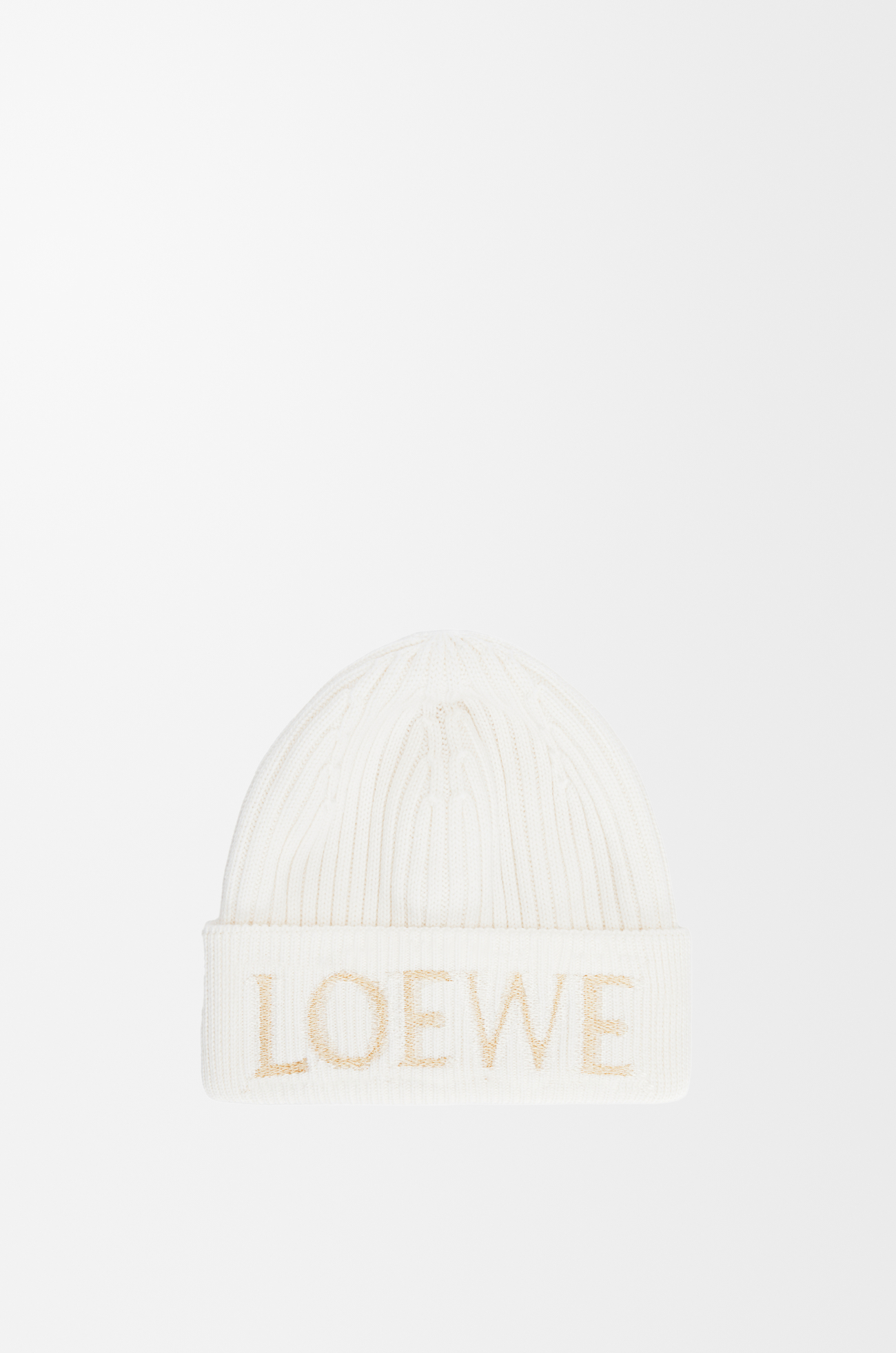 LOEWE LOEWE beanie in wool White