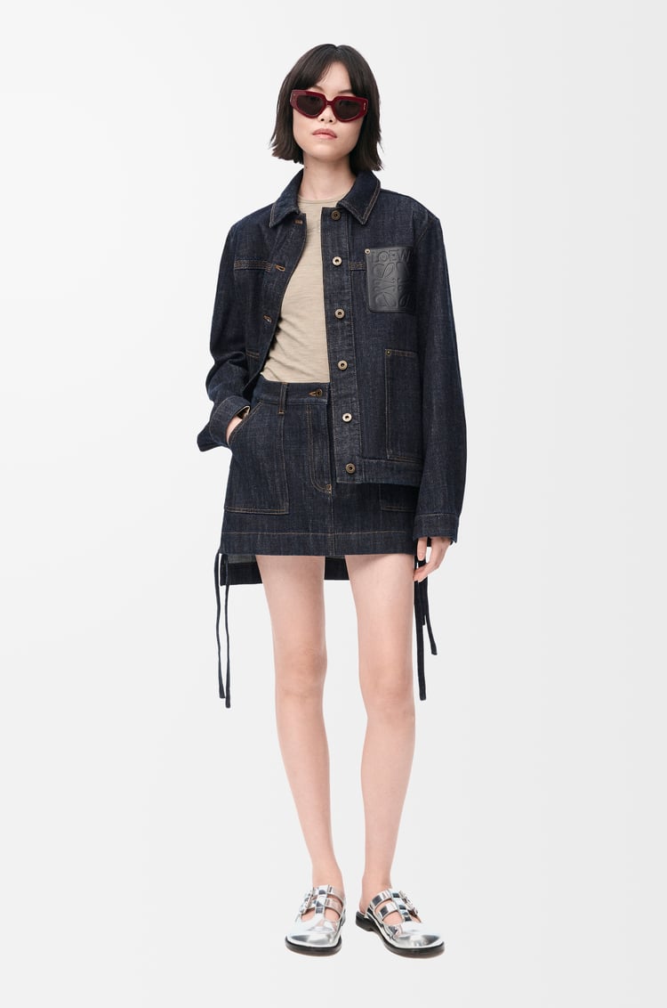 LOEWE ワークウェア スカート（デニム） インディゴブルー