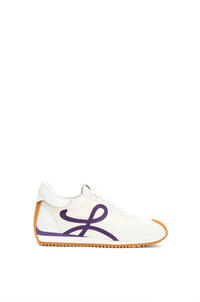 LOEWE 小羊皮 Flow 運動鞋 白色/紫色 pdp_rd