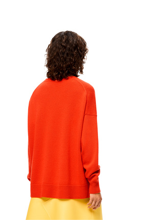 LOEWE Sweater in cashmere Orange