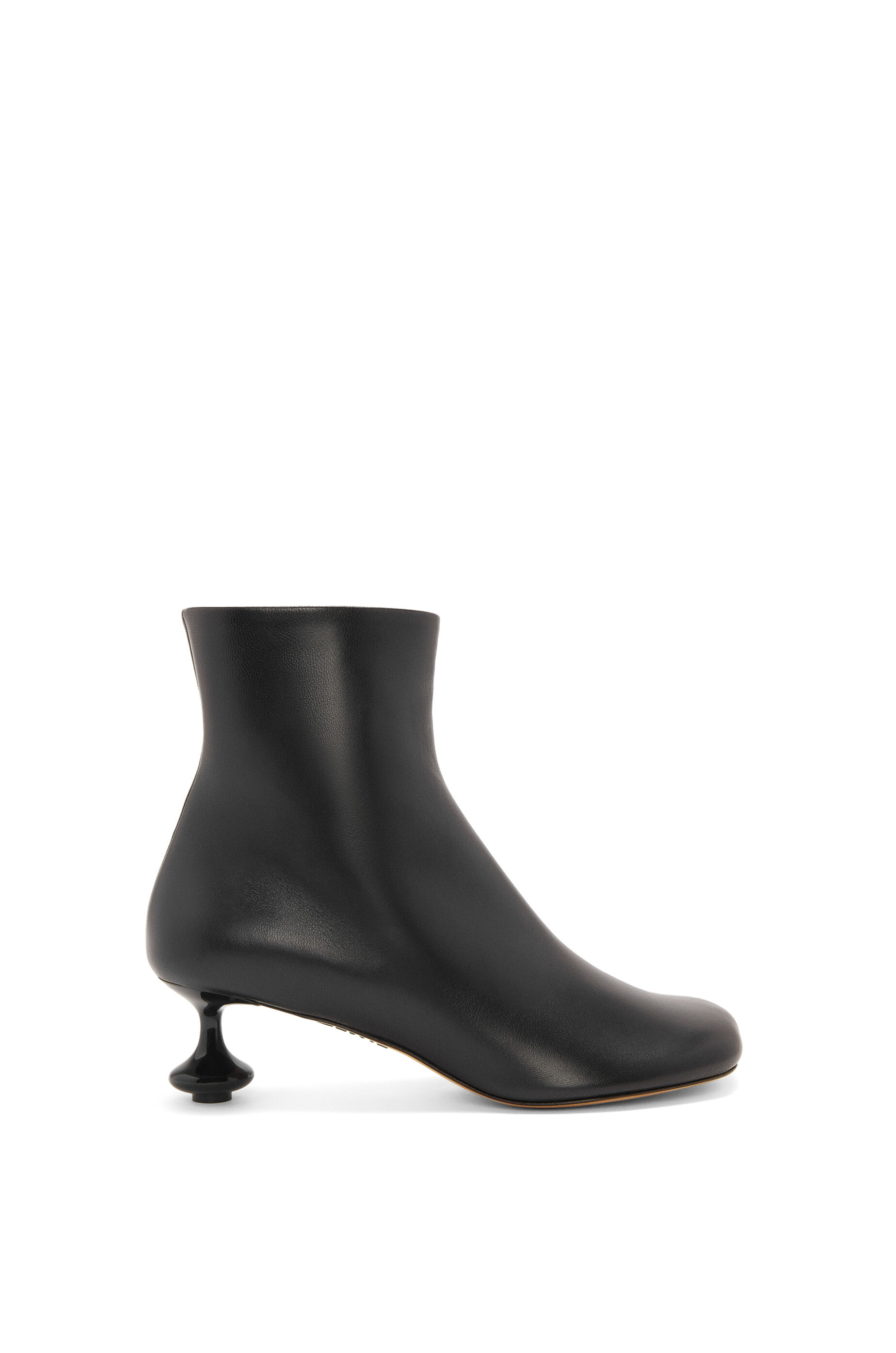 Toy ankle bootie in nappa lambskin