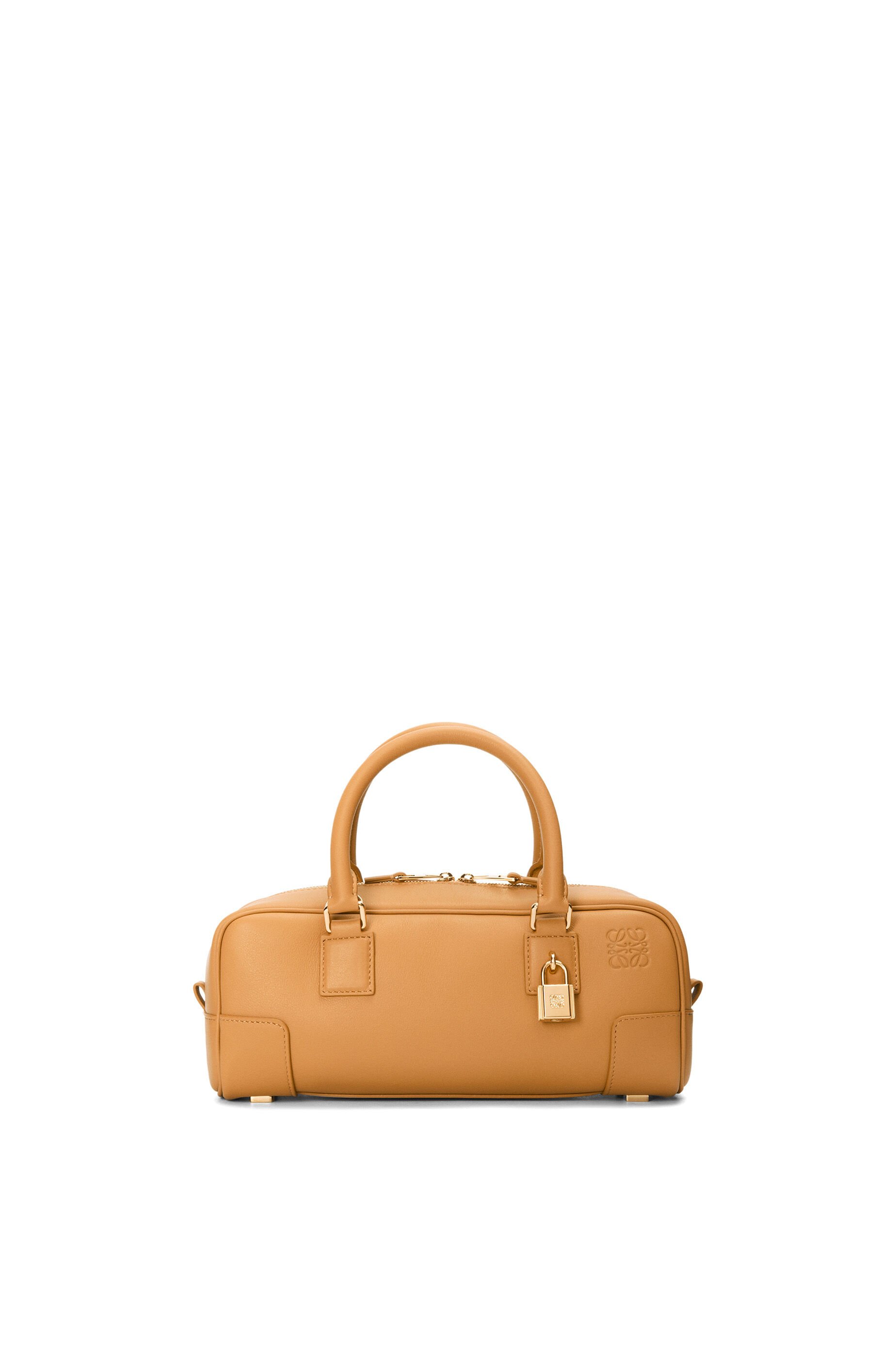 バスケットバッグ ラージ（ヤシの葉&カーフ） ベージュ - LOEWE