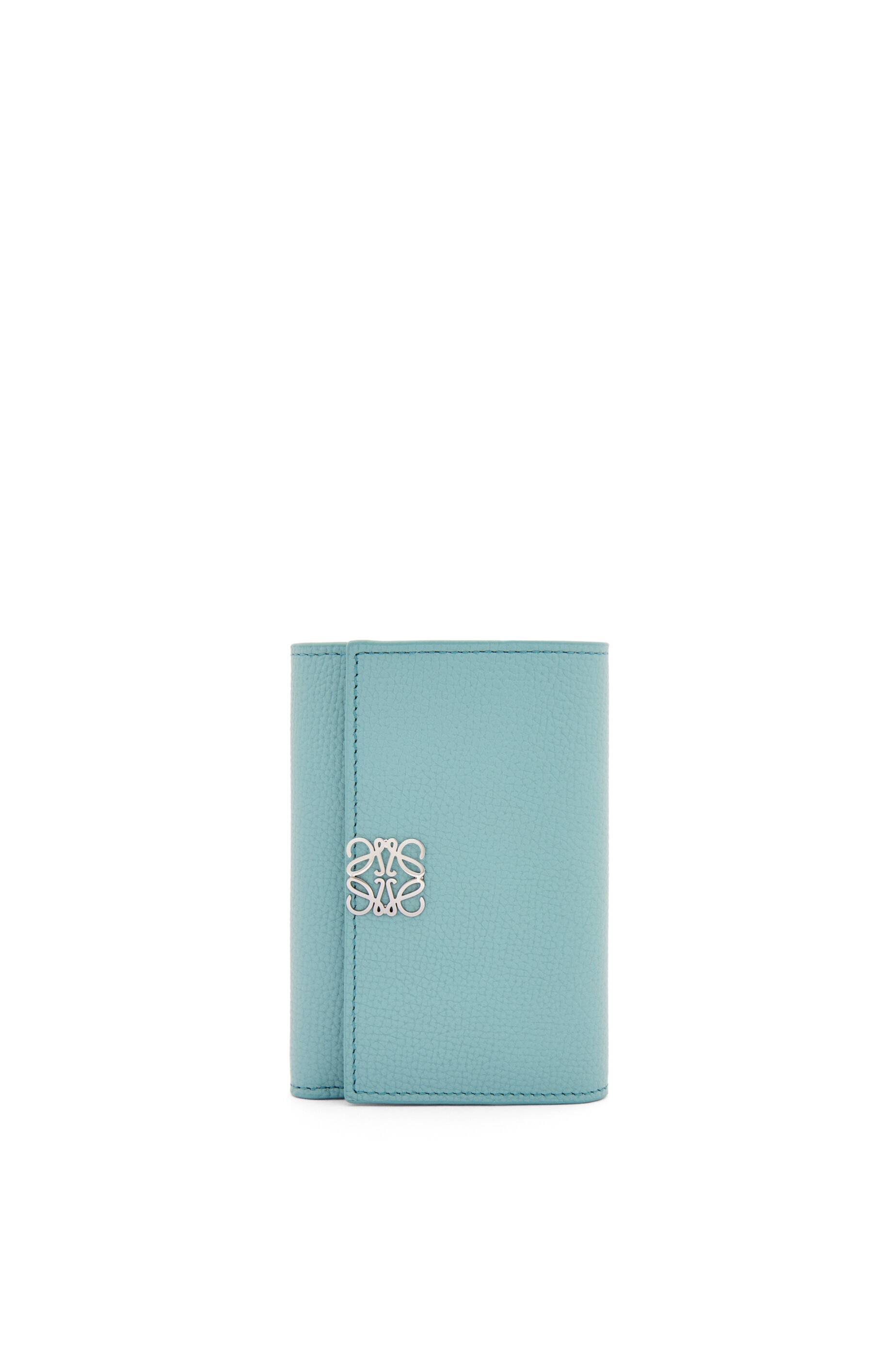 アナグラム バーティカル ウォレット スモール（ペブルグレインカーフ） ウォーター - LOEWE