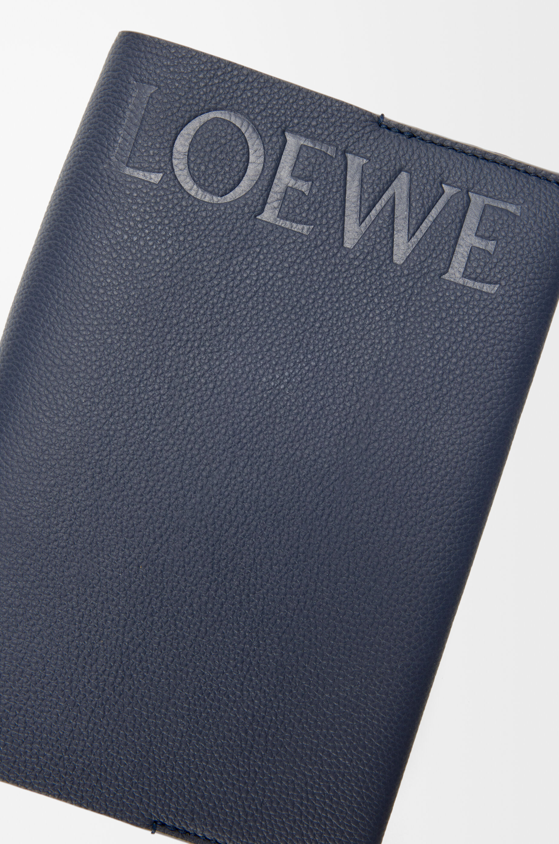 ノートブック（カーフ） ブルー - LOEWE