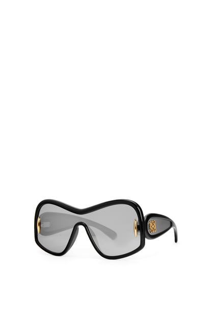 LOEWE Square Mask sunglasses in acetate and nylon  Black plp_rd
