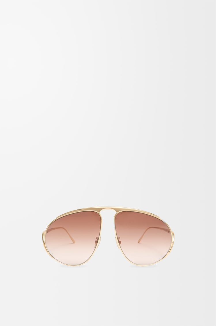 LOEWE Hillock sunglasses Gradient Brown