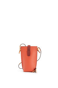 LOEWE Pocket in soft grained calfskin Coral/Soft Apricot pdp_rd